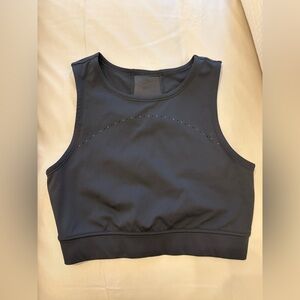 Lululemon - Dark Grey Cropped Tank - Sz 4